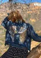 Angel Wing Denim Jacket